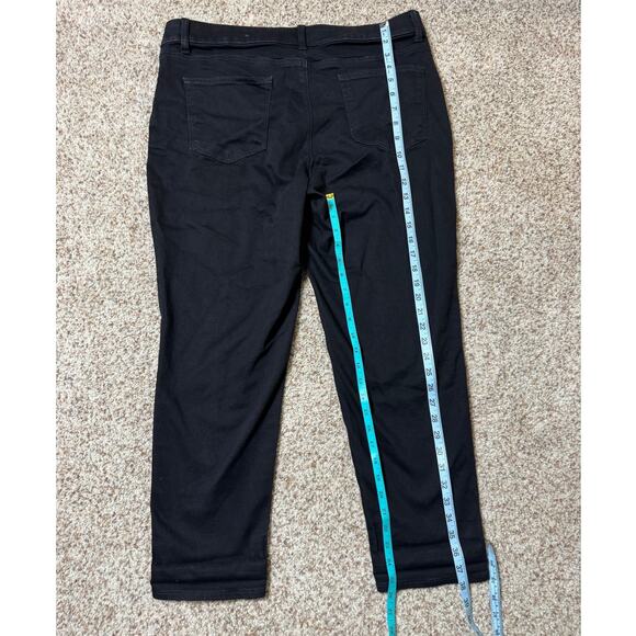 Talbots Black Flawless Girlfriend Flawless Woman's Jeans/Pants size women's 14 - Picture 6 of 7